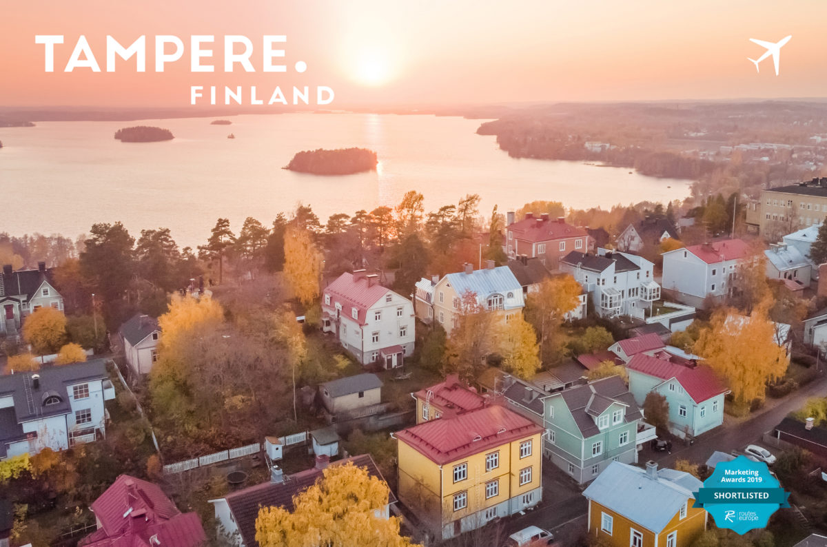 Tampere on niittänyt mainetta suosittuna matkakohteena Euroopassa. Kuva: Laura Vanzo.kuvalauravanzo