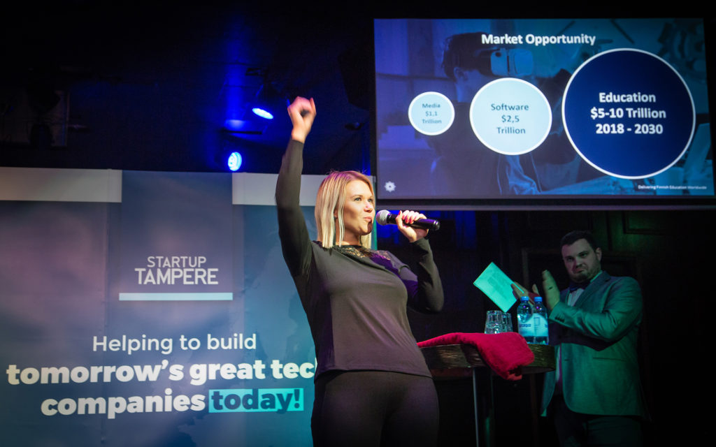 Business Tampere Tampere Slush Party kuva Mirella Mellonmaa