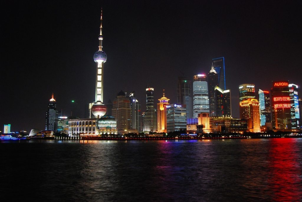 Shanghai skyline. Business Tampere. Photo: Pixabay
