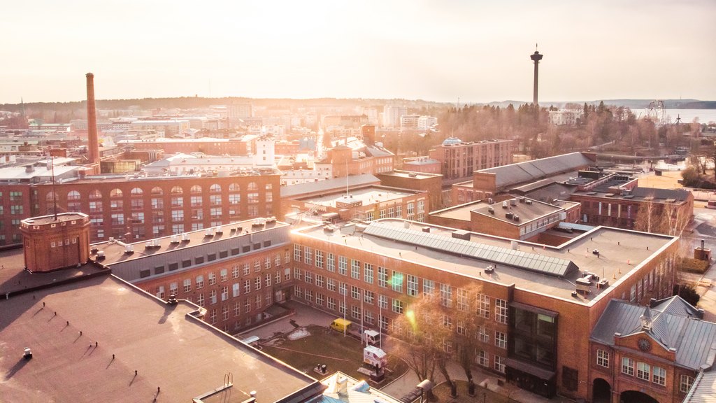Visit Tampere Beginning of Spring City center Drone views Laura Vanzo 6 1 1