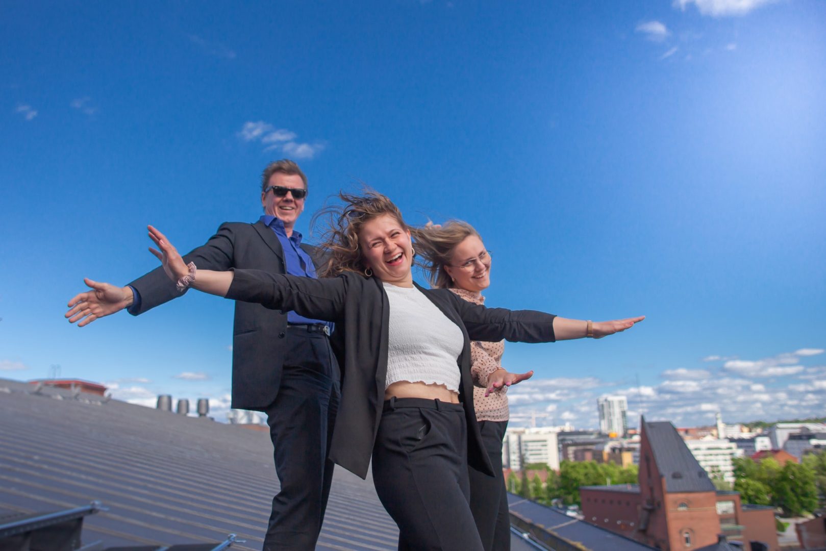 roof walk business flying laura vanzo visit tampere 12 1